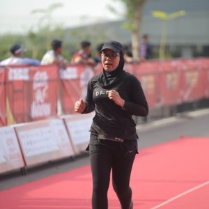 Race photo from KEDIRI HALF MARATHON 2026