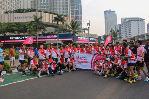 Race photo from Smartfren Run 2024 Vibes