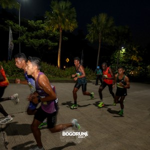 Race photo from BOGORUN 2026