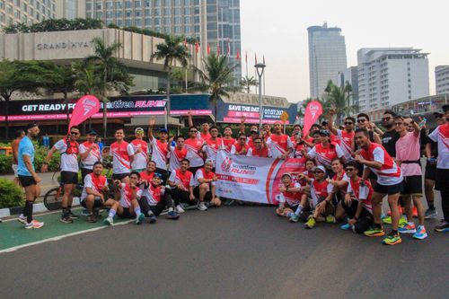 Race photo from Smartfren Run 2024 Vibes