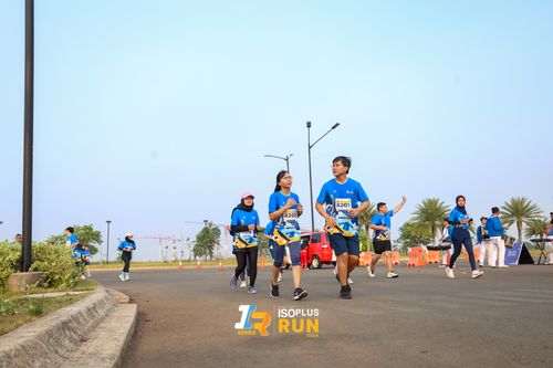 Race photo from ISOPlus Run 2024 Jakarta