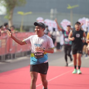Race photo from KEDIRI HALF MARATHON 2026