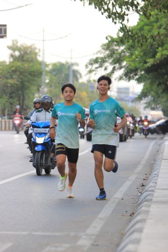 Race photo from ABR 2024 VIBES