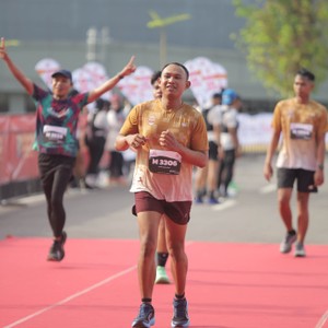 Race photo from KEDIRI HALF MARATHON 2026