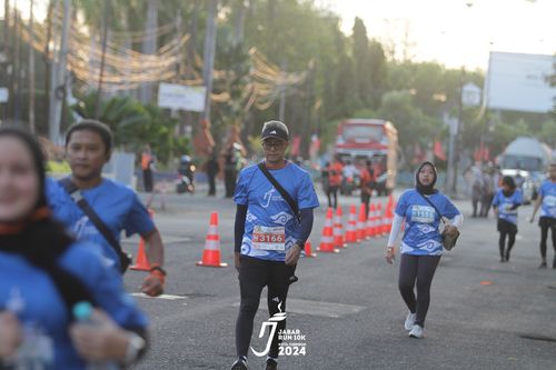 Race photo from Jabar Run 10K 2024