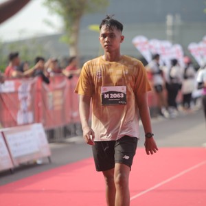 Race photo from KEDIRI HALF MARATHON 2026