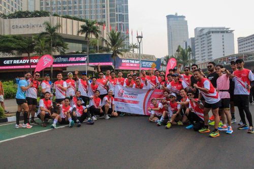 Race photo from Smartfren Run 2024 Vibes