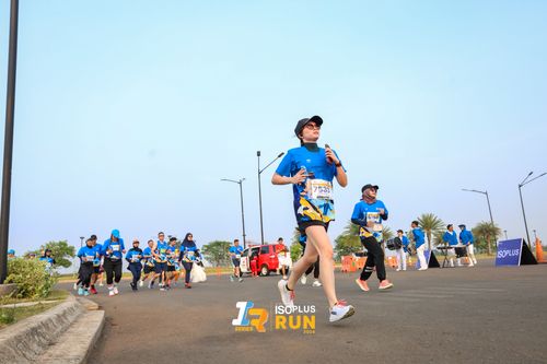 Race photo from ISOPlus Run 2024 Jakarta