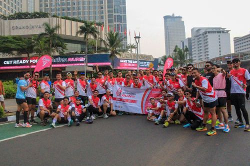 Race photo from Smartfren Run 2024 Vibes