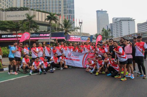 Race photo from Smartfren Run 2024 Vibes