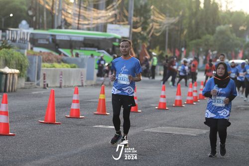 Race photo from Jabar Run 10K 2024
