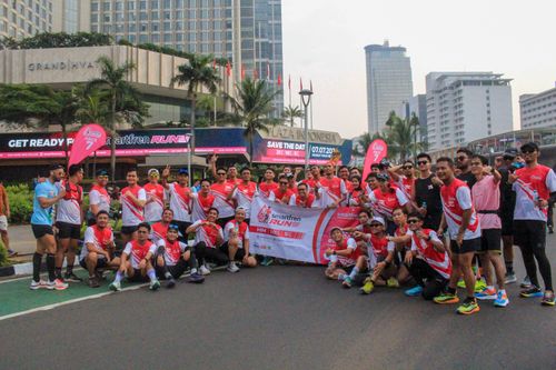 Race photo from Smartfren Run 2024 Vibes