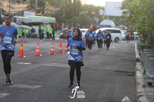 Race photo from Jabar Run 10K 2024
