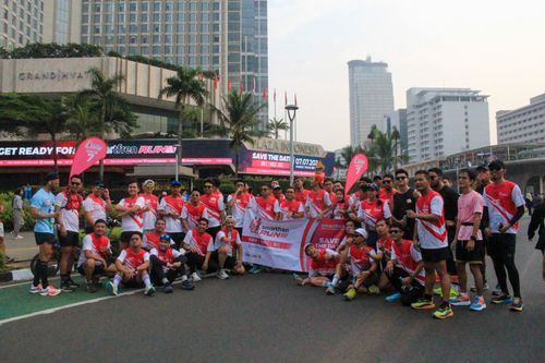 Race photo from Smartfren Run 2024 Vibes