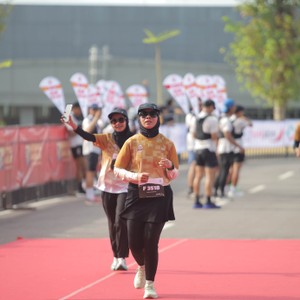 Race photo from KEDIRI HALF MARATHON 2026