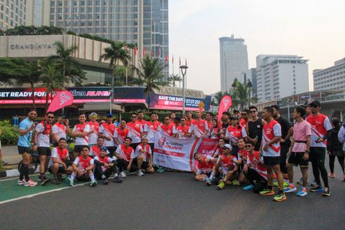 Race photo from Smartfren Run 2024 Vibes