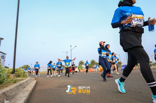 Race photo from ISOPlus Run 2024 Jakarta