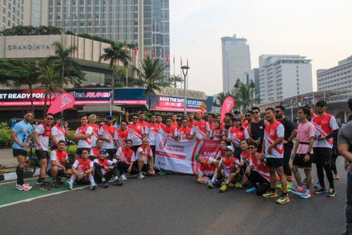 Race photo from Smartfren Run 2024 Vibes