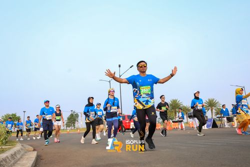 Race photo from ISOPlus Run 2024 Jakarta