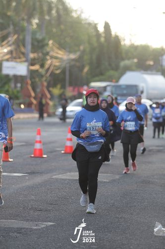 Race photo from Jabar Run 10K 2024