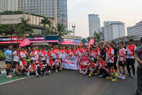 Race photo from Smartfren Run 2024 Vibes