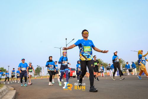 Race photo from ISOPlus Run 2024 Jakarta