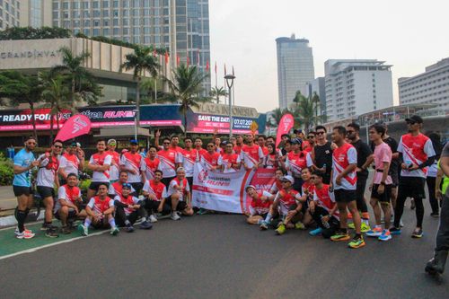 Race photo from Smartfren Run 2024 Vibes