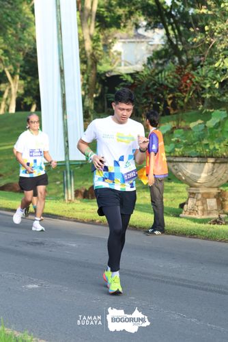 Race photo from Taman Budaya x BOGORUN 2025