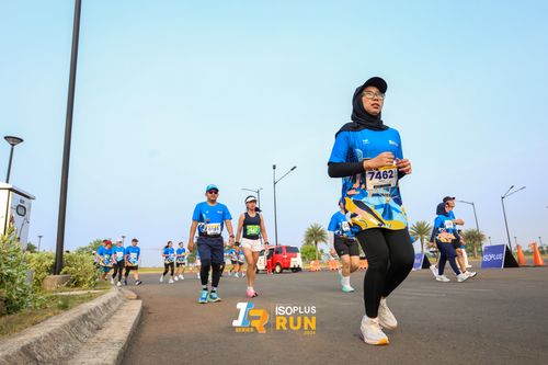 Race photo from ISOPlus Run 2024 Jakarta