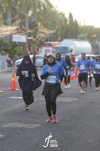 Race photo from Jabar Run 10K 2024