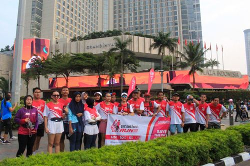 Race photo from Smartfren Run 2024 Vibes