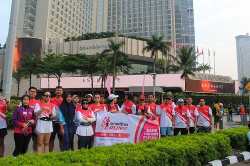 Race photo from Smartfren Run 2024 Vibes