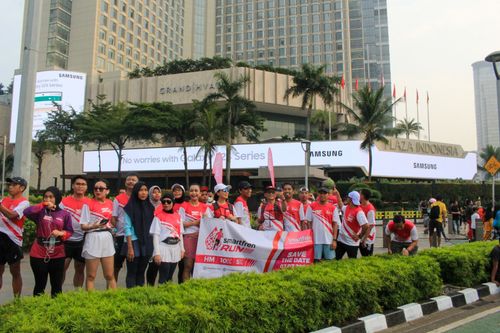Race photo from Smartfren Run 2024 Vibes