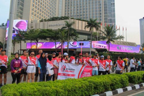 Race photo from Smartfren Run 2024 Vibes