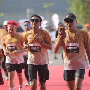 Race photo from KEDIRI HALF MARATHON 2026