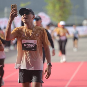 Race photo from KEDIRI HALF MARATHON 2026