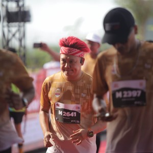 Race photo from KEDIRI HALF MARATHON 2026