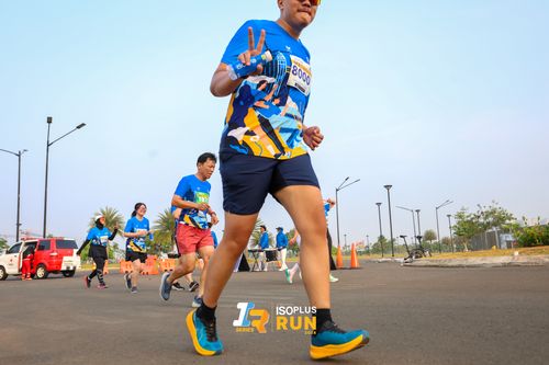 Race photo from ISOPlus Run 2024 Jakarta
