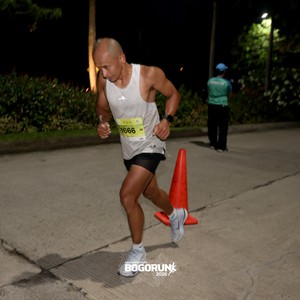 Race photo from BOGORUN 2026