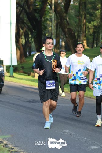 Race photo from Taman Budaya x BOGORUN 2025