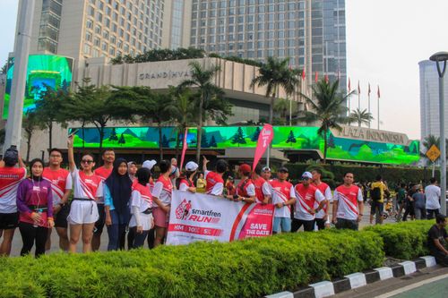 Race photo from Smartfren Run 2024 Vibes