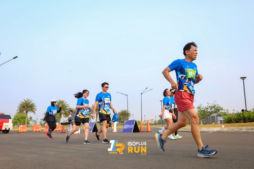 Race photo from ISOPlus Run 2024 Jakarta