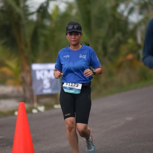 Race photo from Belitung Multisport Festival