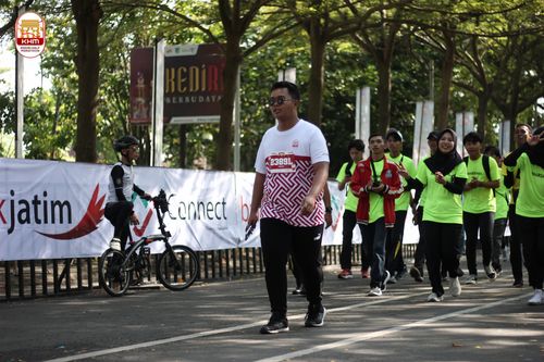 Race photo from Kediri Half Marathon 2024