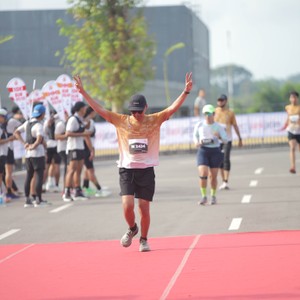 Race photo from KEDIRI HALF MARATHON 2026