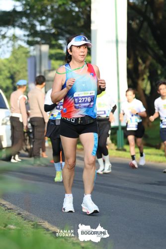 Race photo from Taman Budaya x BOGORUN 2025