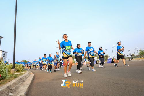 Race photo from ISOPlus Run 2024 Jakarta