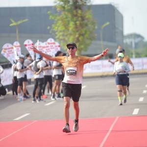 Race photo from KEDIRI HALF MARATHON 2026