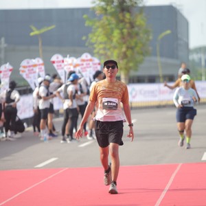 Race photo from KEDIRI HALF MARATHON 2026