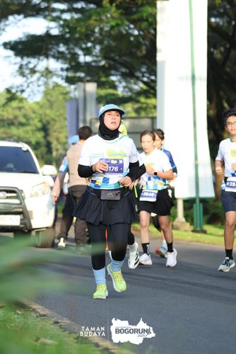 Race photo from Taman Budaya x BOGORUN 2025